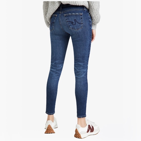 AG Adriano Goldschmied Stevie Ankle Slim Straight Jeans - 27 Regular - Picture 13 of 15